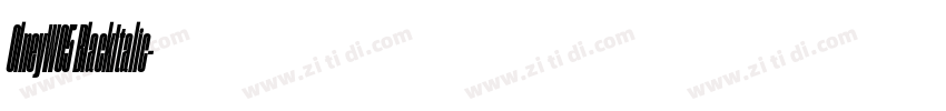 OlneyW05 BlackItalic字体转换 OlneyW05 BlackItalic字体转换